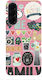 Husă din Silicon TPU Roz Samsung A57 Family Love Home Colored