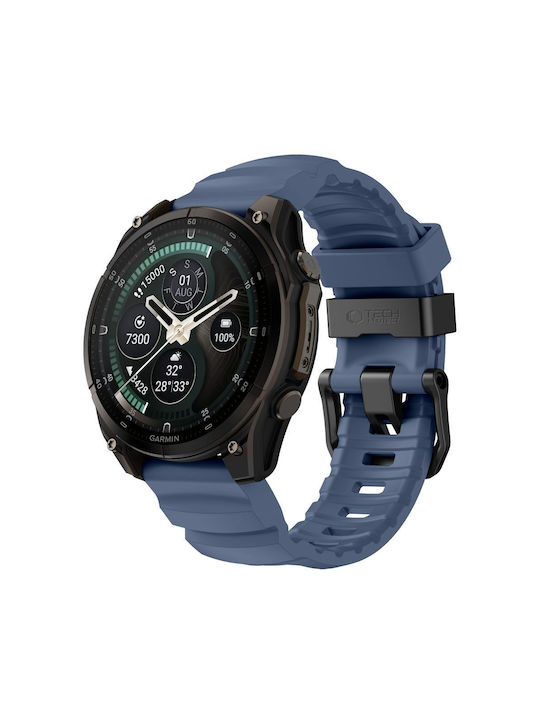 Tech-Protect Motion für Garmin Fenix 5X 5X Plus 6X 6X Pro 7X 8 8 Pro 9 9 Pro 51 mm Nauticalblau 5906302388547