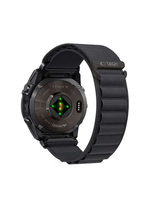 Tech-Protect Nylon Pro Garmin Fenix 5X 5X Plus 6X 6X Pro 7X 8 8 Pro 9 9 Pro 51 Mm Negru 5906302388073 Tech-Protect Nylon Pro Garmin Fenix 5X 5X Plus 6X 6X Pro 7X 8 8 Pro 9 9 Pro 51 Mm Negru 5906302388073