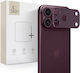 Kameralinsenschutz Tech-Protect Camalloy Fit+ iPhone 18 Pro Burgundy 5906302399390