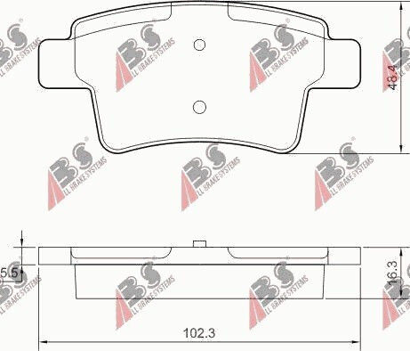 Rear Brake Pads Citroen C4 06 C4 Grand Picasso 06 425371