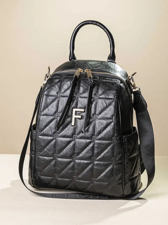 Fragola Damentasche Rucksack Schulter Schwarz V...