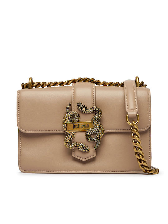 Just Cavalli Beige Women's Shoulder Bag