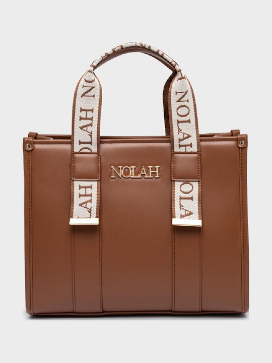 Nolah Kendra Women's Tote Bag Brown