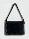 Women's Suede Shoulder Bag Black