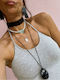 Kaleido Blue Necklace