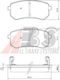 Kia Picanto 04 Rear Brake Pads 5830207a00
