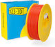 PCTG 3D Printer Filament 1.75mm Transparent Orange 1kg
