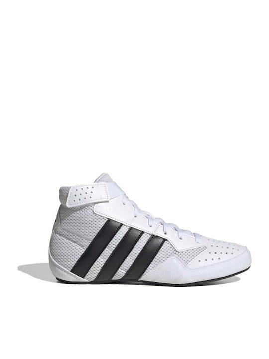 adidas Hvc Plus Παιδικά Παπούτσια Πυγμαχίας Λευκά adidas Hvc Plus Παιδικά Παπούτσια Πυγμαχίας Λευκά