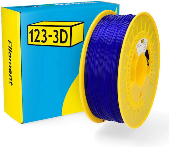 PCTG 3D Printer Filament 1.75mm Transparent Blue 1kg