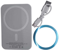 Takemore Мини Външна батерия 10000mAh 15W Бяла