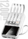 Andowl Q-DC268 Powerbank 12000 mAh 22,5 W mit 2 USB-A-Anschlüssen und USB-C-Anschluss Weiß