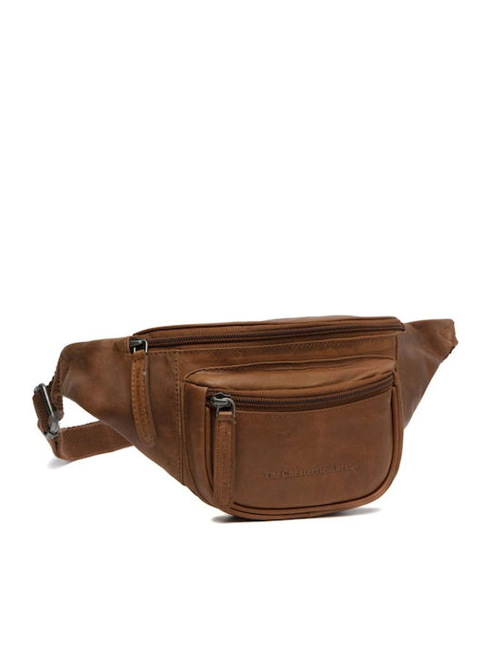 Herren Leder Gürteltasche Braun