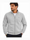 Grey Melange Cardigan