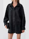 Women's Black Overshirt