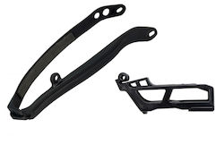 Комплект Водачи за Плъзгач UFO Yamaha Yzf 450 23-25 Yzf 250 24-25 Черен Ya04898001 + Ya04806001 Комплект Водачи за Плъзгач UFO Yamaha Yzf 450 23-25 Yzf 250 24-25 Черен Ya04898001 + Ya04806001