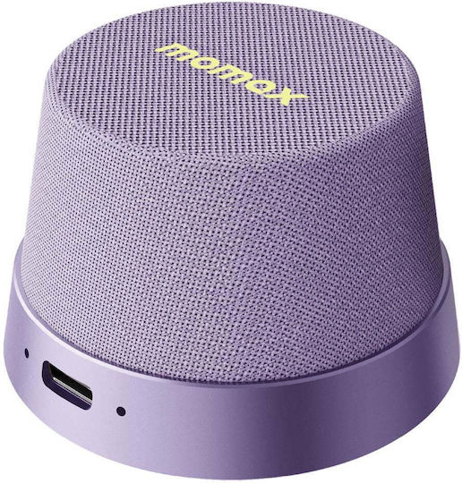 1-Vibe Go 3W Bluetooth Speaker with Up to 12 Hours of Battery Life Purple