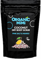 Organic Mimi Сух Скраб за Тяло с Кокос, Розова Сол и Манго 150 гр
