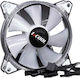 AURA EVO F12 Case Fan 25mm (33.3cfm) with ARGB Lighting Transparent