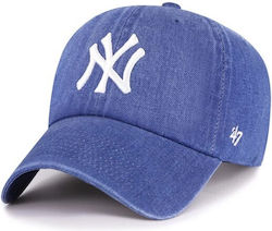 New York Yankees Mlb Lennon Timber Blue ’47 Clean Up Adjustable Cap New York Yankees Mlb Lennon Timber Blue ’47 Clean Up Adjustable Cap