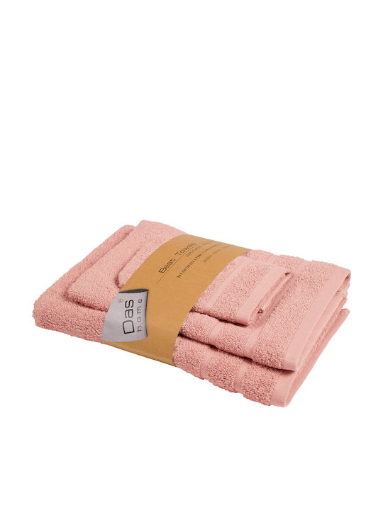 Das Home Best Best Salmon Bath Towel Set 3 pcs ...