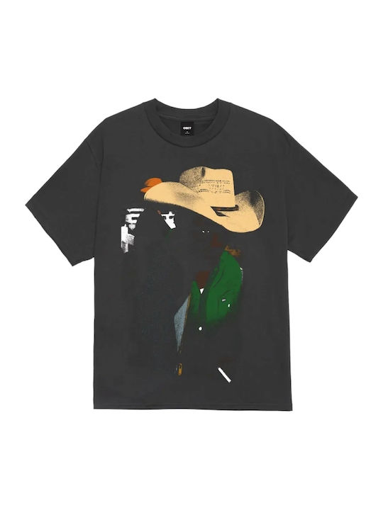Obey T-shirt Vintage Black