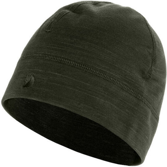 Keb Fleece Beanie Unisex Fleece Knitted Beanie in Green