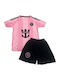 Messi Inter Miami Kinder Fußballtrikot-Set