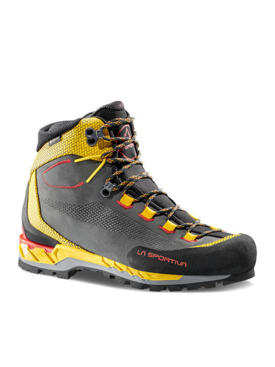 La Sportiva Trango Tech Leather Men's Waterproof Hiking Shoes with Gore-Tex Membrane Black