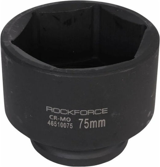 Rockforce Καρυδάκι Αέρος Μακρύ με Καρέ Υποδοχής 3/4" Διάμετρος 3/4" / 75