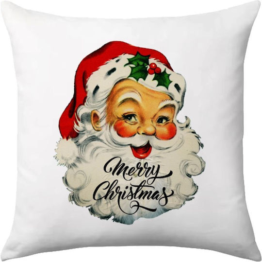 Santa Vintage Cushion for Sofa 40x40cm Filling Included