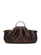 Damenhandtasche Dunkelbraun WF-PH5078-HB-KAFSK