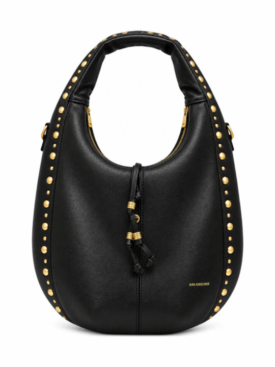 Morena Spain Schwarze Damen-Schultertasche WF-R...