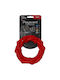 Jack and Vanilla Rubber Dog Toy with Beef Flavour 14 cm Red 1 Piece