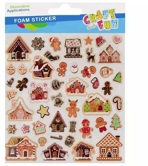 Craft with Fun Χριστουγεννιάτικα Αυτοκόλλητα