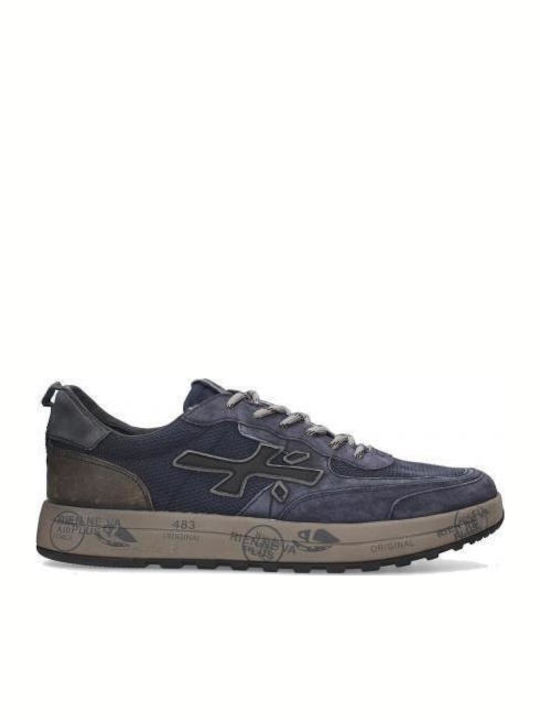 Premiata Nous Sneakers Navy Μπλε