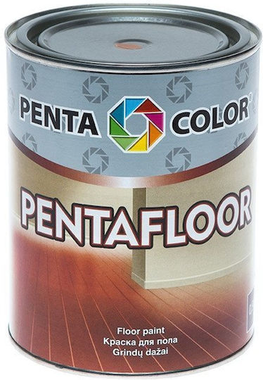 Pentacolor Υψηλής Θερμοκρασίας Pentafloor 0.9lt Light Brown Γυαλιστερό