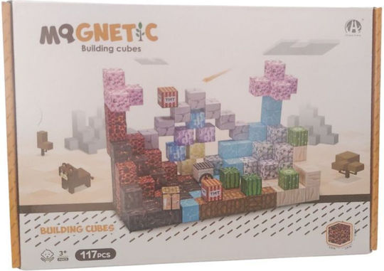 Magnetisches Konstruktionsspielzeug Magnetic Building Cubes für Kinder ab 3 Jahren