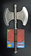 Masters Universe He-man Battle Axe 28'' 71 Cm 1/1 Stunt Prop Replica