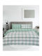 Kocoon Frank Single Bed Sheet Set With Fitted Sheet 100x200+30cm Frank (3pcs)