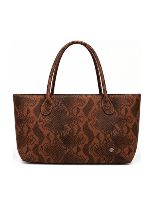 Morena Spain Damen Tote Bag Dunkelbraun WP-RS51...