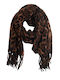 Women's Brown Scarf