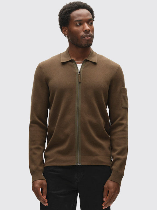 Gabba Men's Brown Knitted Cardigan