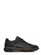 Anatomic Black Leather Men's Casual Shoes