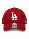 Шапка с козирка ’47 Clean Up с регулируемо закопчаване Los Angeles Dodgers MLB Razor Red
