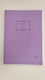 Epi CHartou Lila liniertes Heft mit 150 Blatt