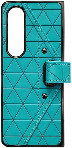 Πλαίσιο Book Μεταλλικό Γαλάζιο (Galaxy Z Fold 3)