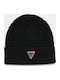 Boston Beanie Men's Knitted Beanie in Black