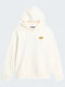 Kids Hooded Sweatshirt With Pockets White Teen