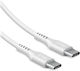 SBS USB-C кабел 2.0 100 W 480 Mbps 2 м бял